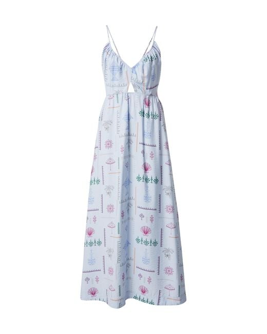 Object Blue Kleid 'Objhailey'