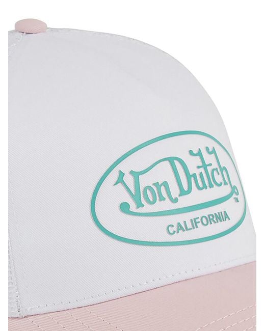 Von Dutch Cap 3D Glitter in White für Herren