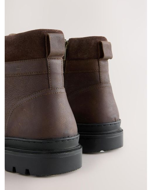 Next Schnürboots in Brown für Herren