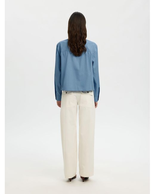 SELECTED Blue Bluse