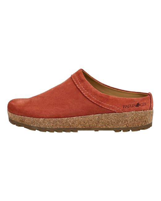 Haflinger Red Pantolette
