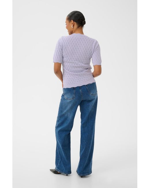 Kaffe White Pullover