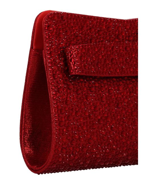 faina Red Clutch