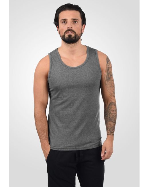 Solid Tanktop Casal in Gray für Herren