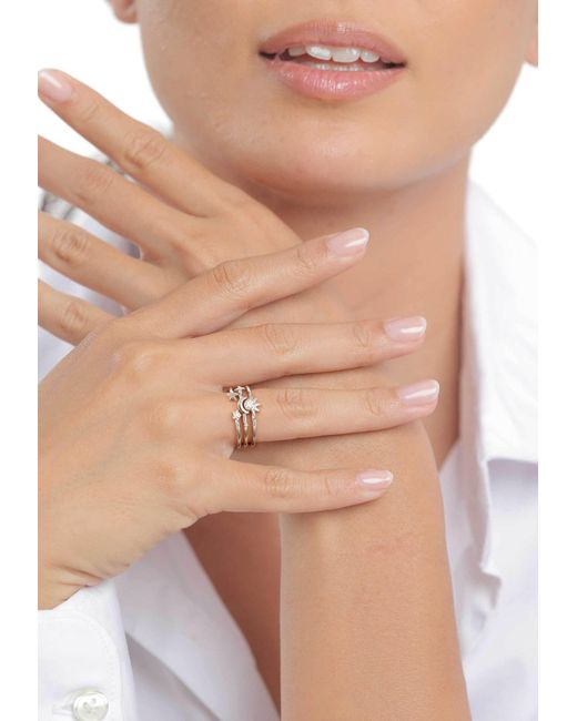 Elli Jewelry White Ring