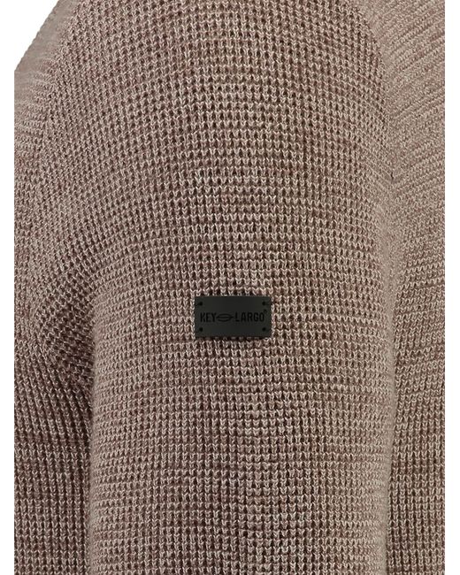 Key Largo Pullover Forest in Brown für Herren