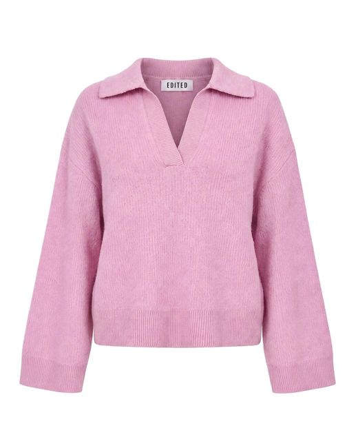 EDITED Pink Pullover Taria