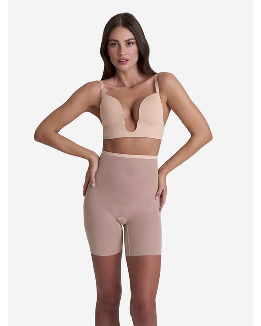 Bye Bra Natural Shapinghose Forming Tulle High Waist Short