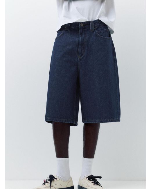Pull&Bear Shorts in Blue für Herren