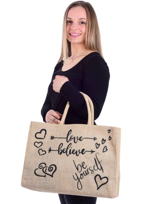 DOMELO Metallic Strandtasche