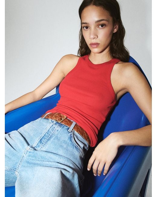 Mango Red Top Amanda