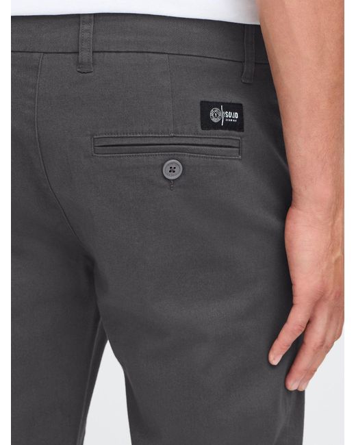 Solid Chinohose Chase in Gray für Herren