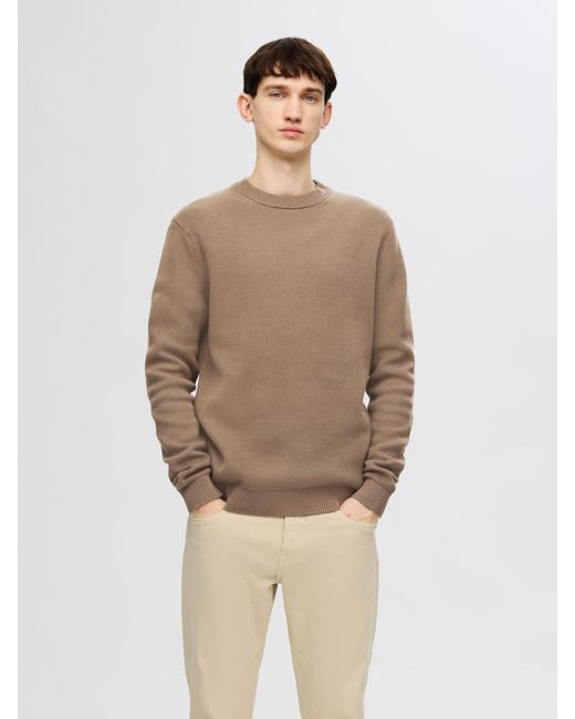 SELECTED Pullover Slhdane in Gray für Herren