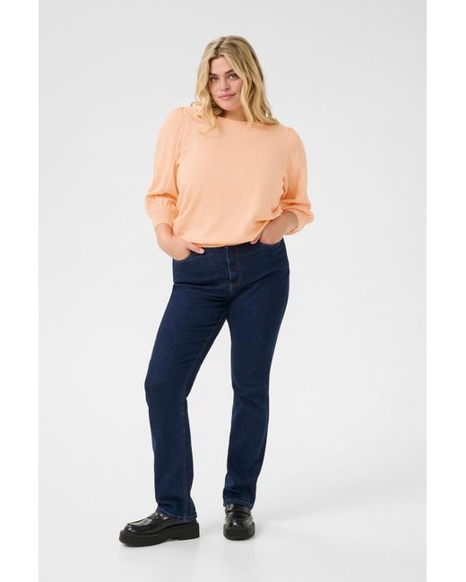 Kaffe White Pullover Loni