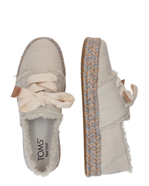 TOMS Gray Espadrilles