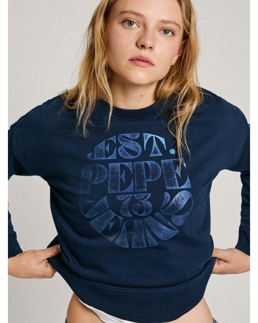 Pepe Jeans Blue Sweatshirt