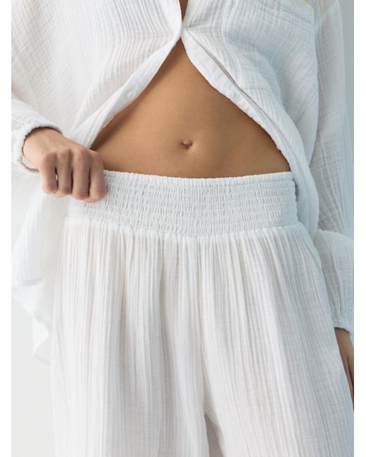 Pull&Bear White Hose