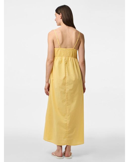 Pieces Yellow Kleid 'Pcfeline'