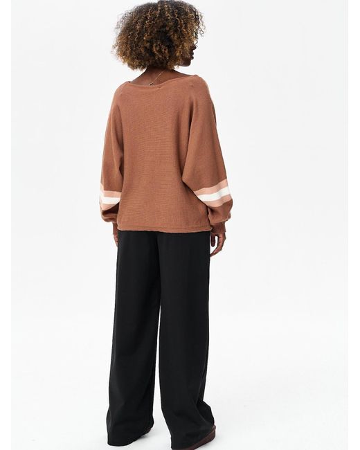Blue Shadow Brown Pullover
