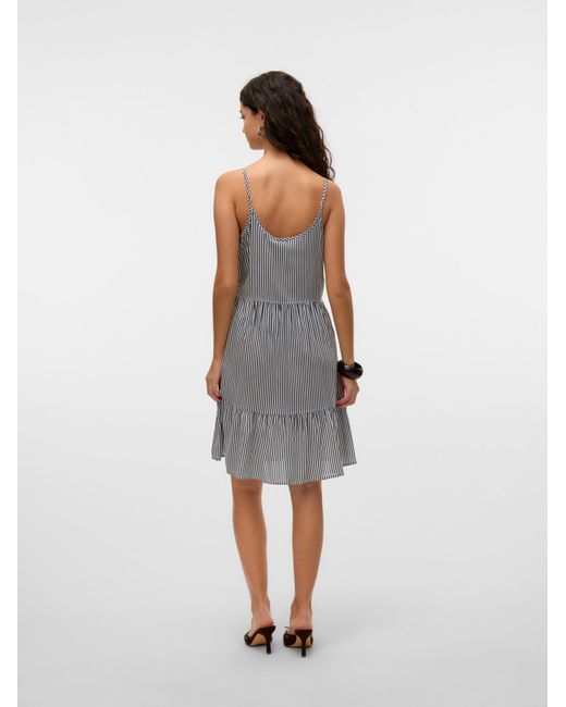 Vero Moda Gray Kleid 'Vmbumpy'