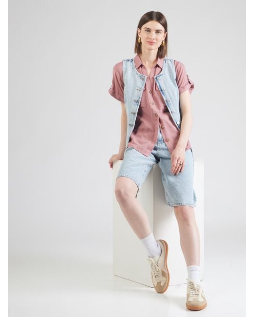 Vero Moda Pink Bluse Vmbumpy