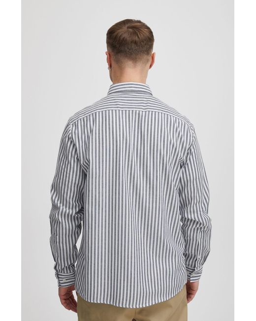 Solid Hemd in Gray für Herren