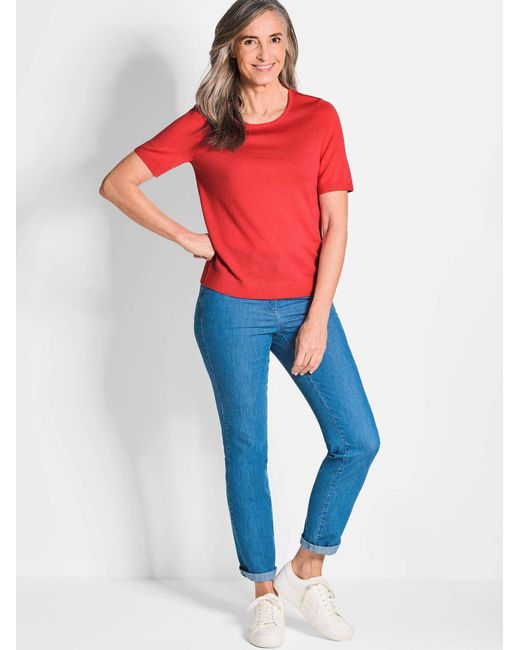 Goldner Red Strickpullover