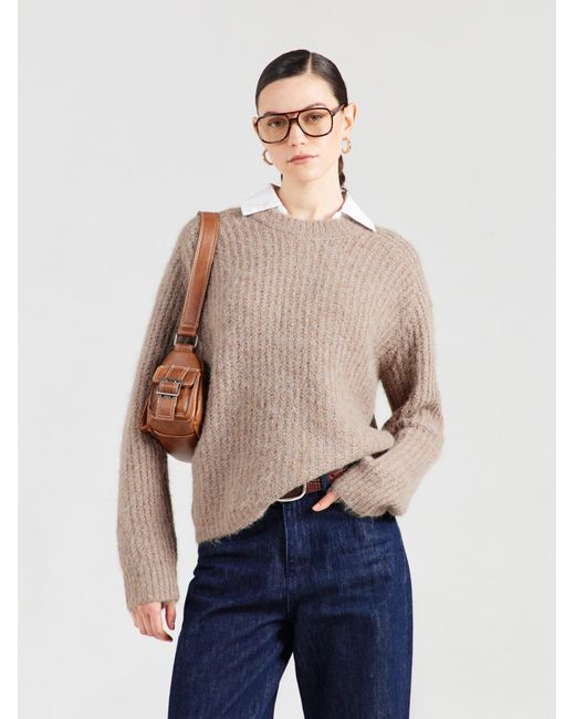 Pieces Natural Pullover Pccleo