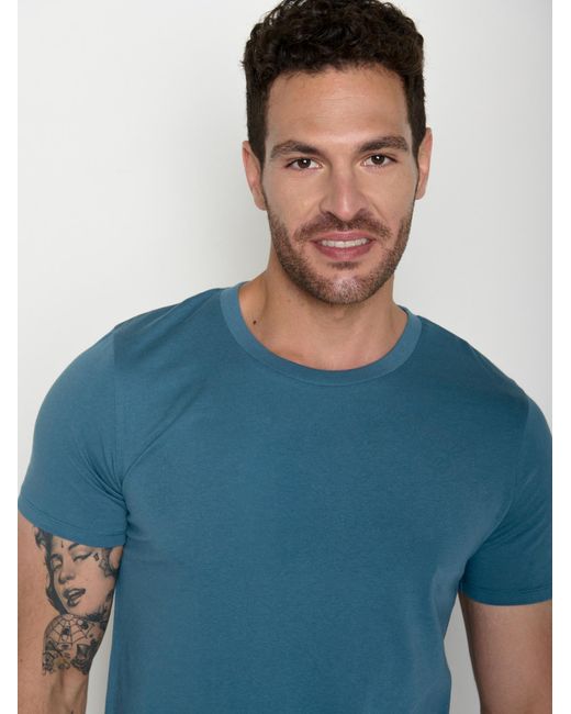 GreenBomb T-Shirt Guide Basic in Blue für Herren