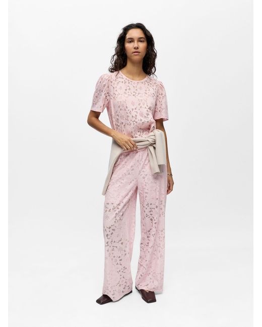 Object Pink Bluse Objbianca