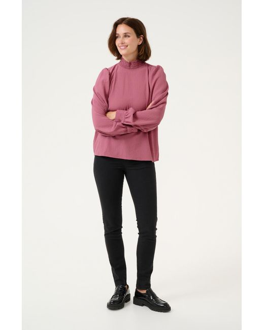 Kaffe Pink Bluse Ditte