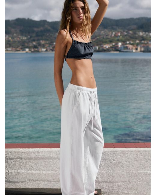 Pull&Bear White Jeans