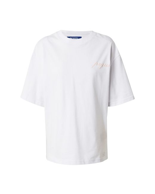 Pequs White T-Shirt Paradise Beach Club