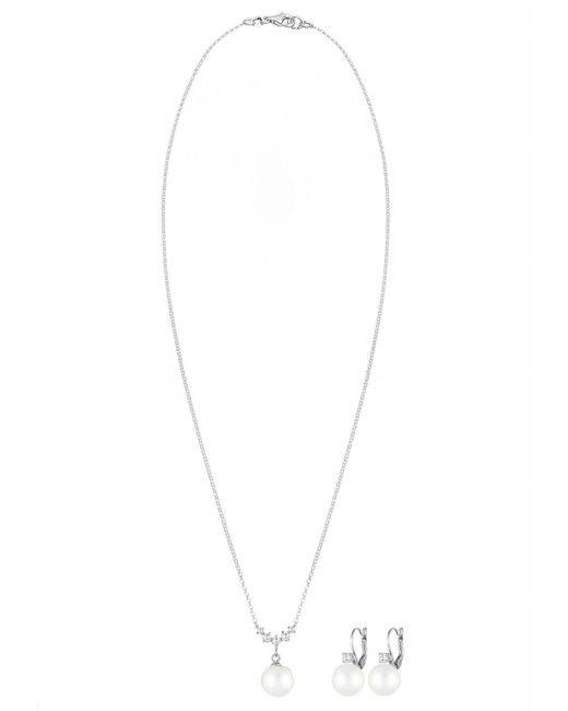 Elli Jewelry White Schmuckset