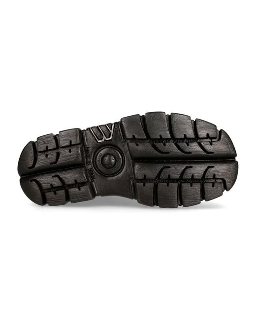 New Rock Black Stiefelete 'M-Newmili083-S39'