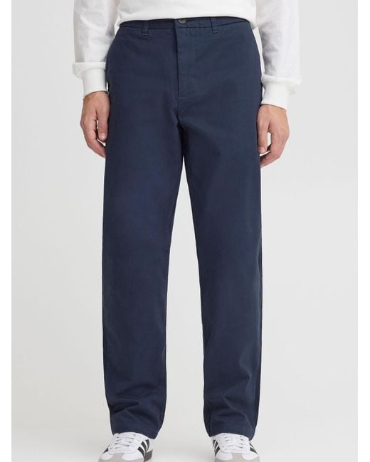 Solid Chinohose Sdtate in Blue für Herren