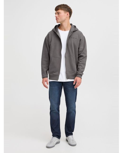 Solid Sweatjacke Sdhenne in Gray für Herren
