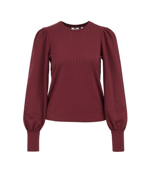 WE Fashion Red Bluse