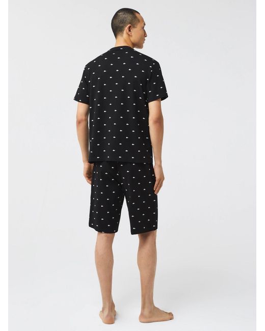 Lacoste Pyjama in Black für Herren