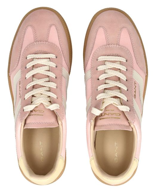 Gant Pink Veloursleder/Textil Sneaker
