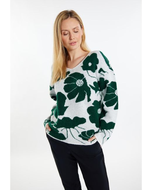 Usha Green Pullover Lurea