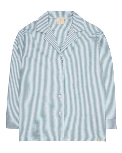 greenjama Blue Schlafshirt