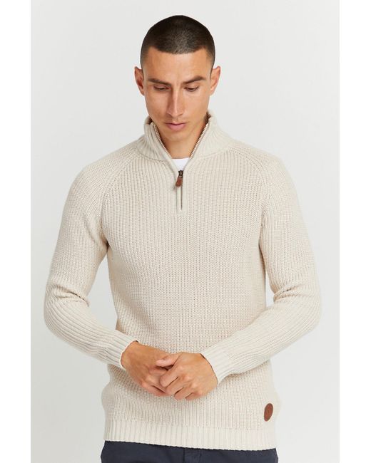 Solid Pullover Xenox in White für Herren