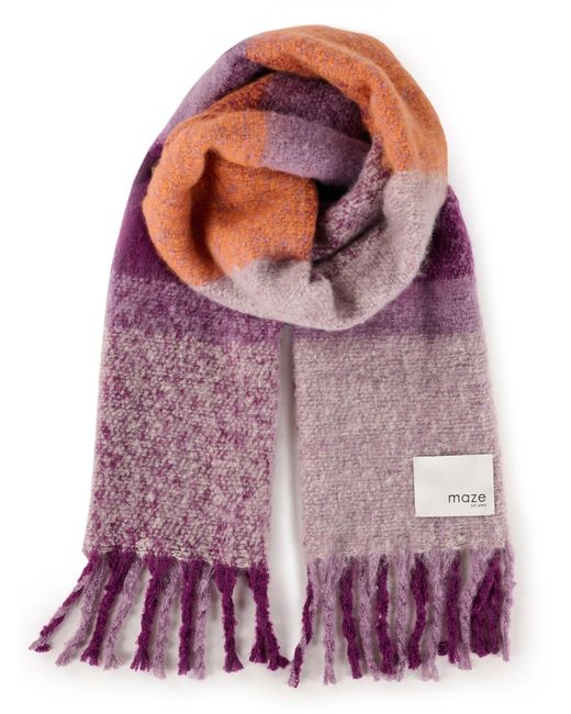 Maze Purple Schal