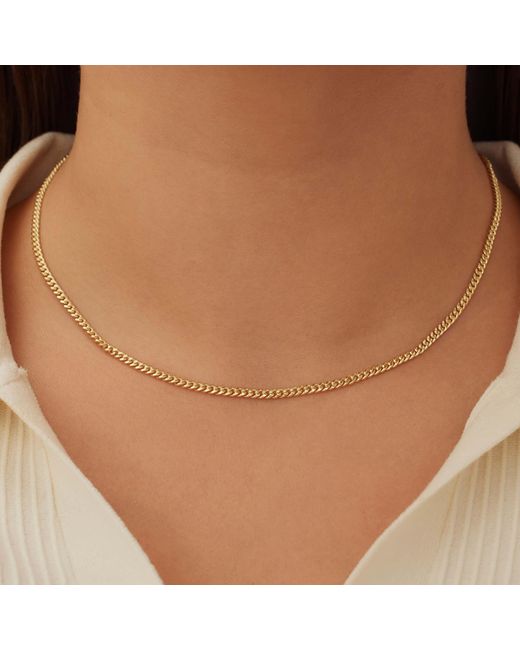 Isabel Bernard Metallic Kette