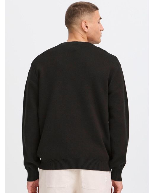 Solid Strickpullover Sdryker in Black für Herren