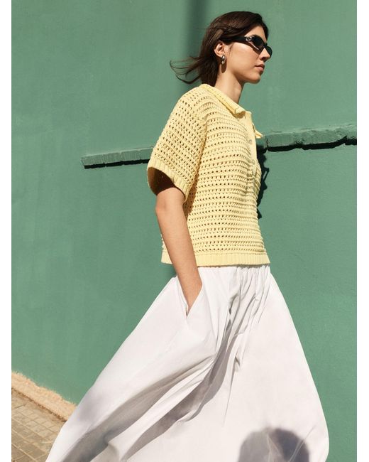 BHOEM Yellow Pullover