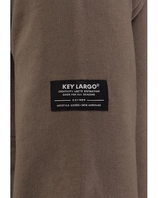 Key Largo Sweatshirt Final in Brown für Herren