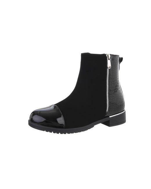 Ital-Design Black Stiefelette