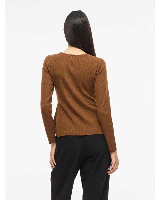 Vila Brown Pullover Vimable